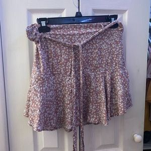 pink skirt
